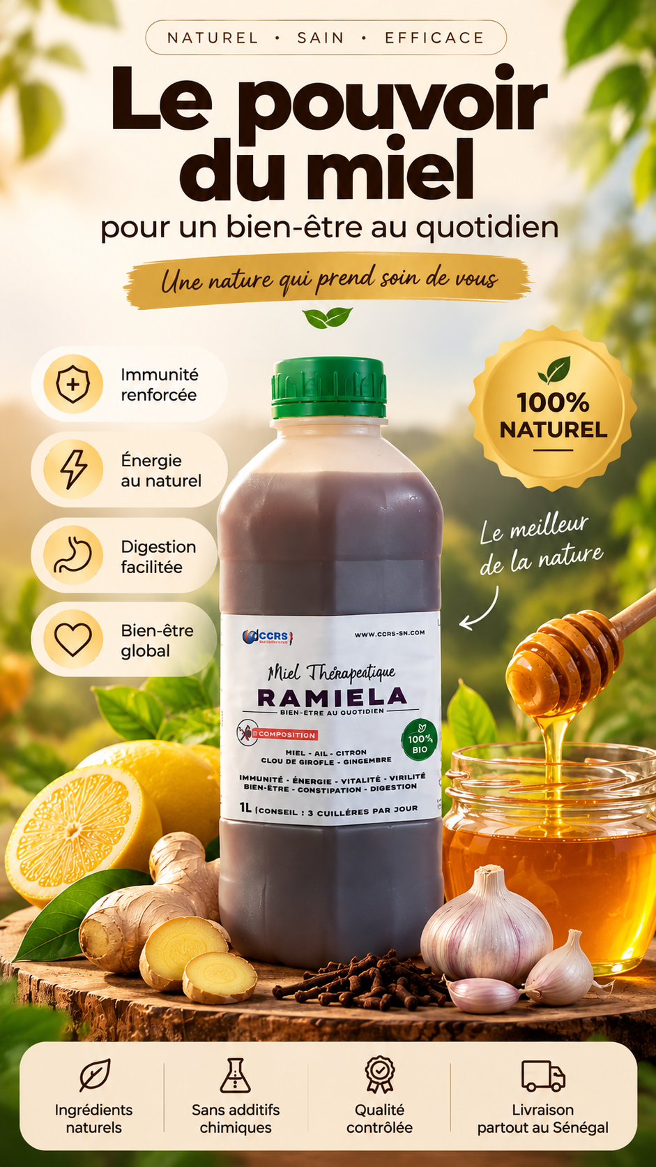 RAMIELA - 7 jours pour commencer à retrouver votre énergie naturellement.